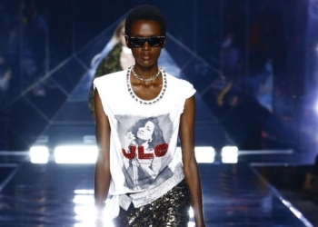 J-Lo é homenageada em coleção de verão 2022, da Dolce & Gabanna