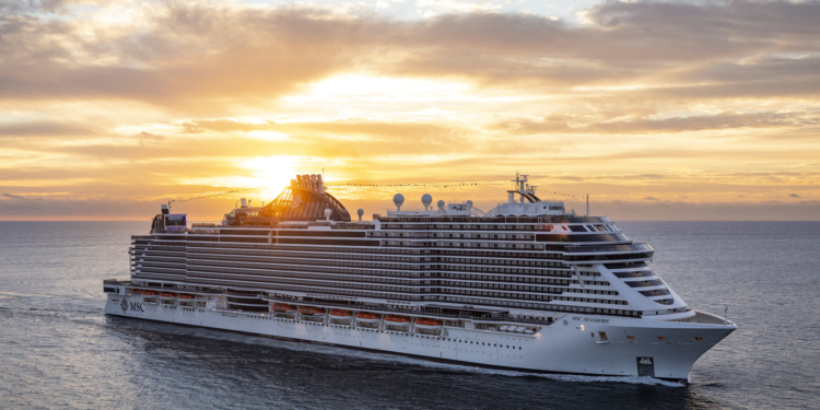 MSC Cruzeiros inaugura novo navio com cerimônia nas Bahamas