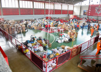 DF envia mais de 100 toneladas em doações para vítimas na Bahia