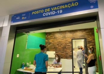Aeroporto de Brasília ganha posto de vacinação contra a covid-19