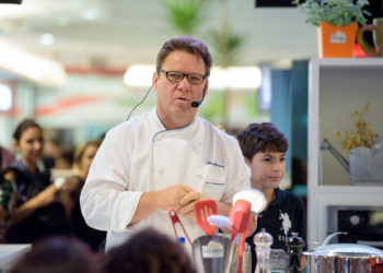 Campanha de Páscoa: Brasília Shopping recebe o chef Claude Troisgros para aula show gratuita