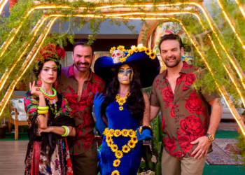 Arriba, Abajo! Ricardo e Marcos Azevedo comemoram aniversário com festa mexicana no Park Way