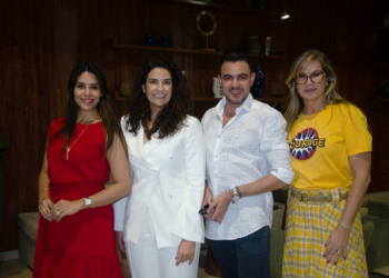 Lizete Ribeiro recebe convidados do RP Tiago Correia para almoço no Tauá Resort