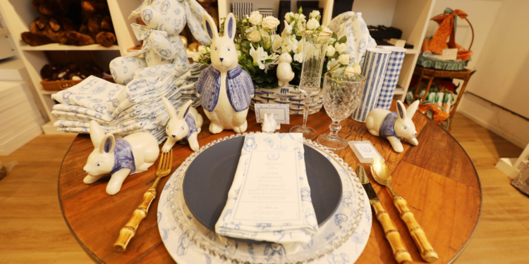 Fabiani Christine e Amanda Brasil lançam linha exclusiva de mesa e decoração para Páscoa