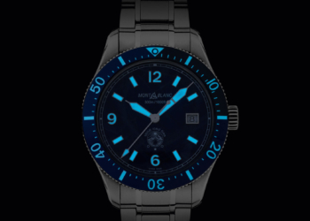 Montblanc 1858 Iced Sea é o primeiro relógio de mergulho da Maison