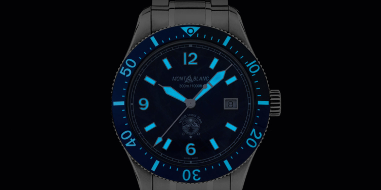 Montblanc 1858 Iced Sea é o primeiro relógio de mergulho da Maison