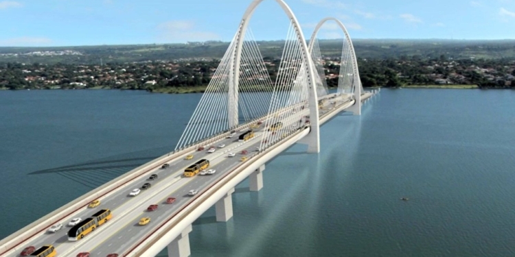 Brasília vai ganhar mais duas pontes sobre o Lago Paranoá