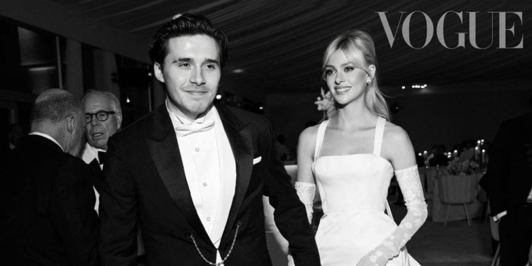 Brooklyn Beckham se casa com Nicola Peltz em Palm Beach, na Flórida