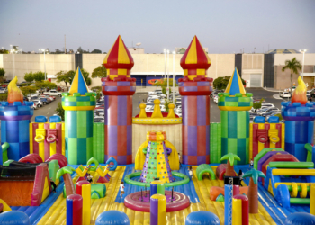 Sucesso entre as crianças, Jump Around volta ao ParkShopping Brasília!