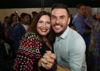 Arraiá da Bia Kicis e Ricardo Caiafá reuniu políticos e personalidades de Brasília