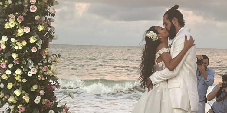 Supermodel Laís Ribeiro se casa com o jogador de basquete Joakim Noah