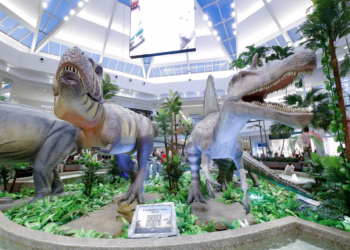 ParkShopping recebe a exposição Dinossauros do Brasil, com mais de 25 réplicas animatrônicas