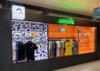 Aeroporto de Brasília inaugura loja com produtos de marca própria