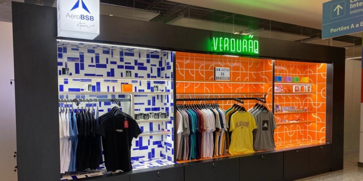 Aeroporto de Brasília inaugura loja com produtos de marca própria