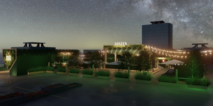 Biergarten no rooftop: Spaten traz experiência alemã com música no Brasília Shopping