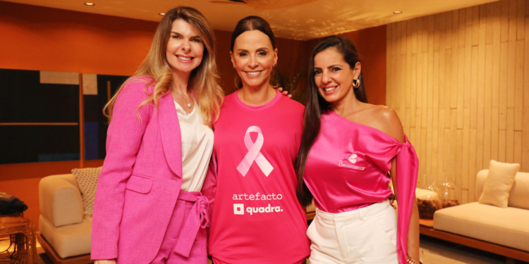 Outubro Rosa: Artefacto + Quadra Interior recebem convidadas para happy hour com bate-papo, atividades e solidariedade