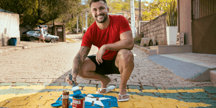 Brahma cria concurso de pintura para o brasileiro tomar a Copa do Mundo