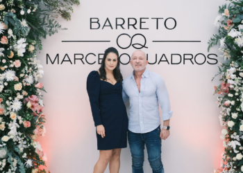 Collab de Barreto Shoes e Marcelo Quadros reúne convidadas no Shopping JK Iguatemi, em São Paulo