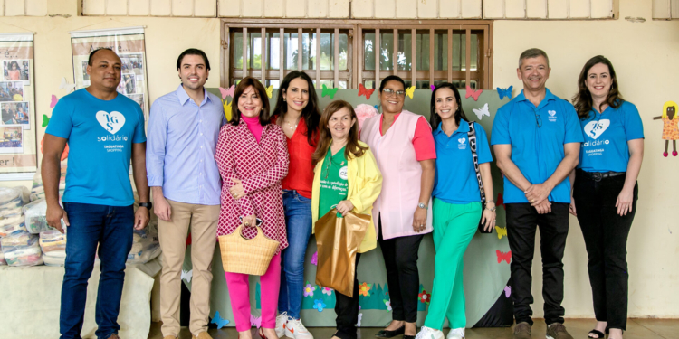 TGS Solidário doa mais de 450 kg de alimentos para instituição de reabilitação infantil