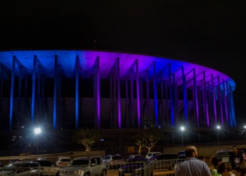 Atrativo: Arena BRB Mané Garrincha ganha iluminação cênica às margens do Eixo Monumental