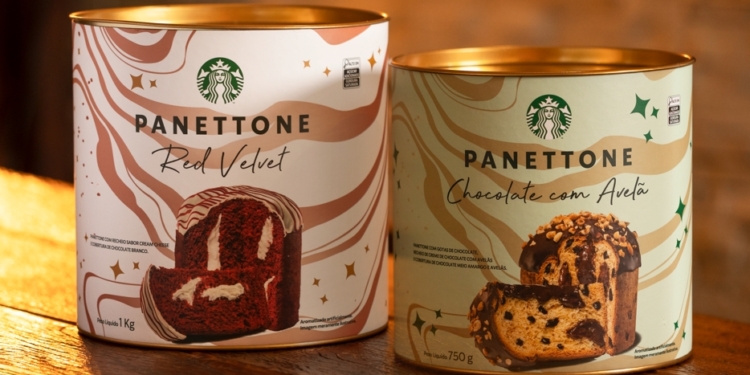Starbucks Brasil celebra a época mais mágica do ano com Panettones e itens presenteáveis