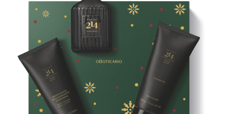 Natal do Boticário tem mais de 30 opções de kits com cartão digital personalizável