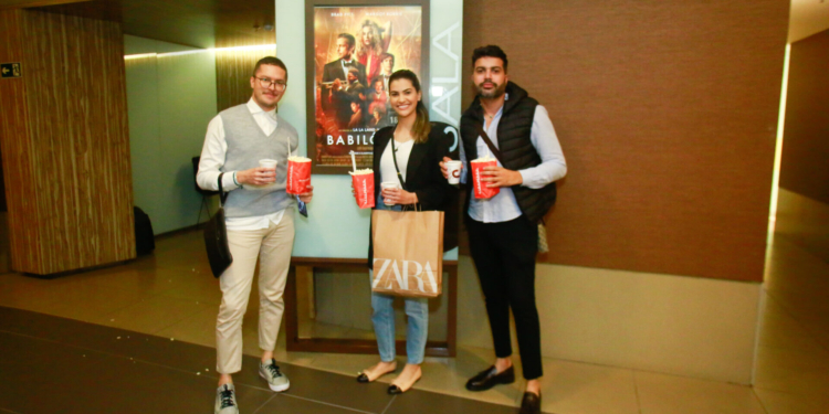 Cinemark do shopping Iguatemi Brasília recebe convidados para a pré-estreia de “Babilônia”