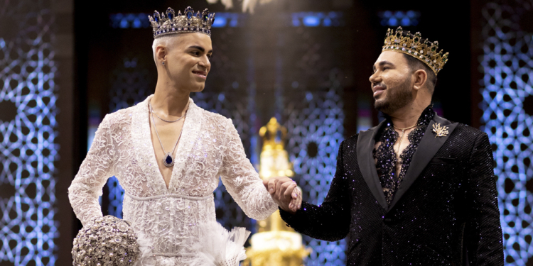 Black tie: Fernando Peixoto e Patrick Noronha celebram sete anos de união em grande festa