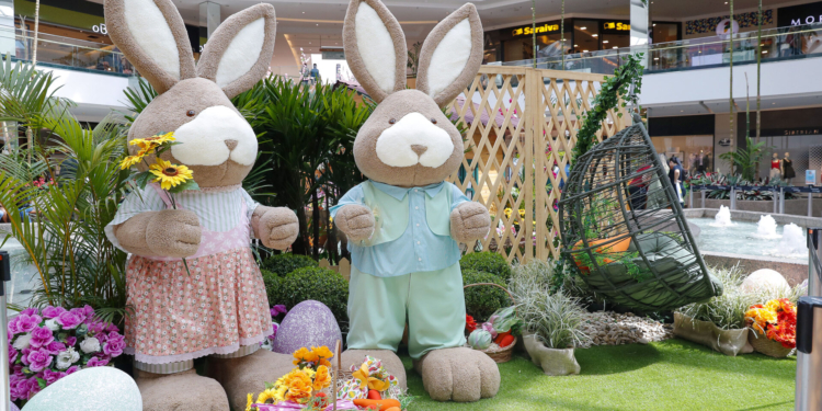 ParkShopping entra no clima da Páscoa com um circuito recheado de deliciosas brincadeiras para as crianças
