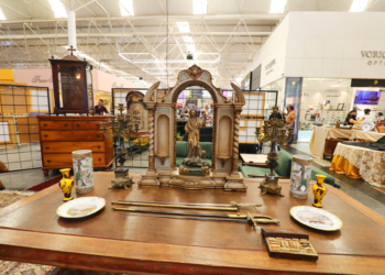 Mercato Feira de Artes, Antiguidades e Design movimenta o shopping Gilberto Salomão neste fim de semana