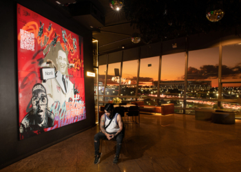 Mezanino da Torre de TV recebe exposição do renomado artista plástico Douglas Viana