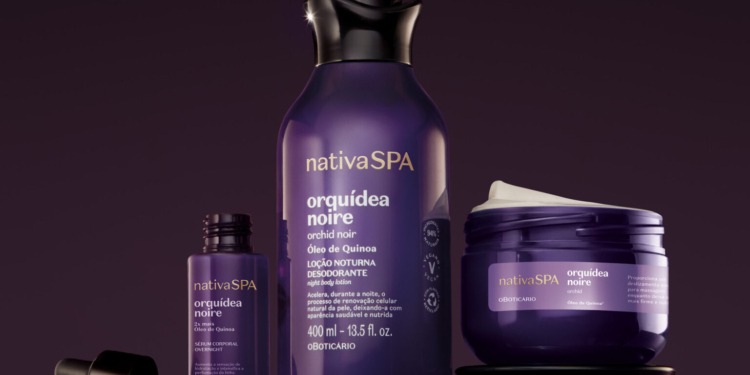 Nativa SPA Orquídea Noire chega ao Boticário com potencial de acelerar a renovação celular da pele