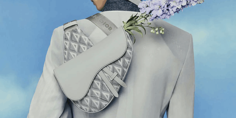 Dior repagina estampa clássica “CD Diamond”