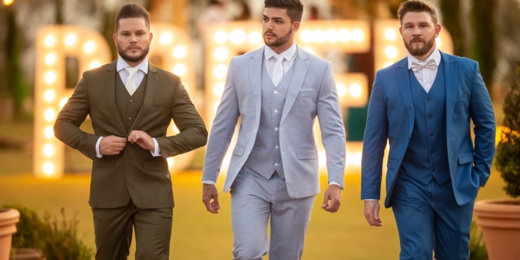 Poder: Maxime Noivos e Black Tie desfila nova coleção com joias Vânia Ladeira para homens modernos