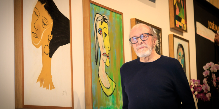 Instituto Histórico e Geográfico do Distrito Federal ganha painel pintado por José Maciel