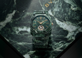 Bulgari apresenta um espetacular Octo Finissimo Tourbillon em mármore
