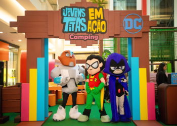 Taguatinga Shopping anima as férias da criançada com parque inédito dos Jovens Titãs