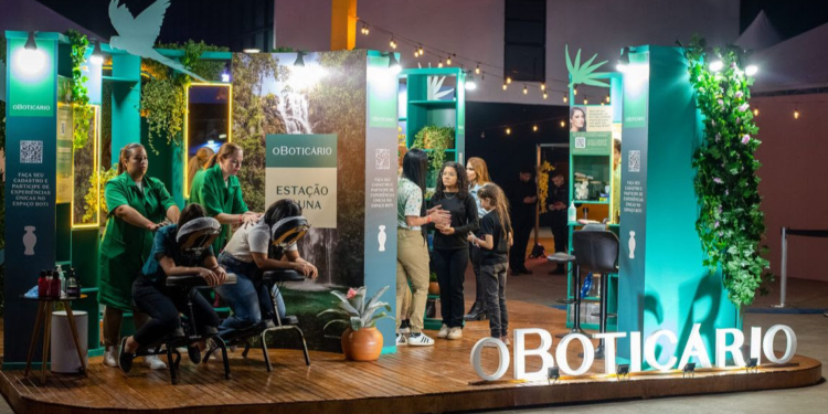 Com ativações interativas, O Boticário estará presente nos dois maiores eventos culturais do Distrito Federal, em agosto e setembro