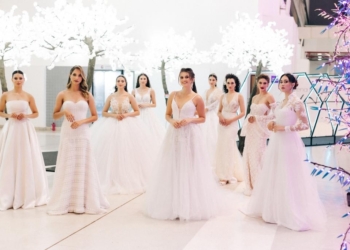 Santis, grife de noivas, apresenta nova coleção em desfile exclusivo na capital