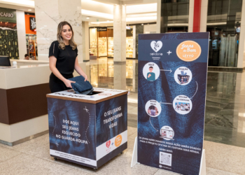 TGS Solidário estimula economia circular por meio de arrecadação de peças jeans