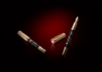 Montblanc lança edição de escrita em homenagem a Robert Louis Stevenson