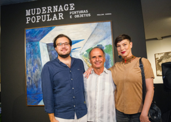 Vernissage: Paulino Aversa lança exposição ‘Mudernage Popular- Pinturas e Objetos’ no espaço Oscar Niemeyer