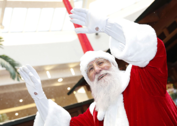Papai Noel desembarca na Praça Central do ParkShopping neste domingo, 12 de novembro