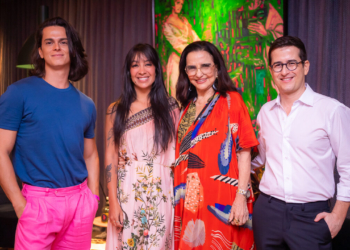 Três Arquitetura se despede da CASACOR Brasília 2023 brindando, no ambiente “epicentro GPS”