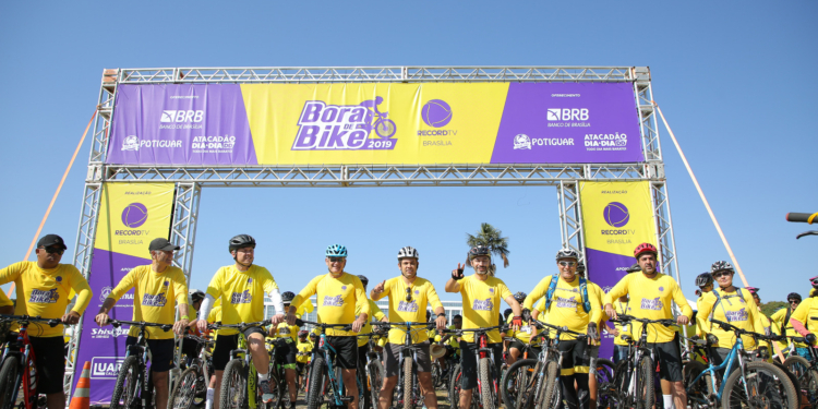 Parque da Cidade: Record Brasília promove mais uma edição do Bora de Bike neste domingo