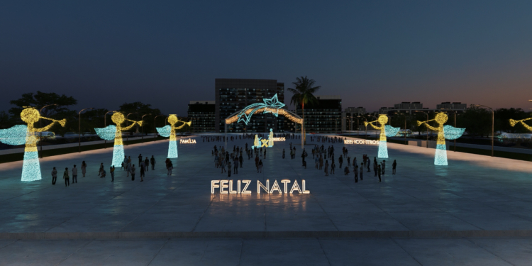 Um Sonho de Natal: Brasília ganha cenários deslumbrantes no centro da capital