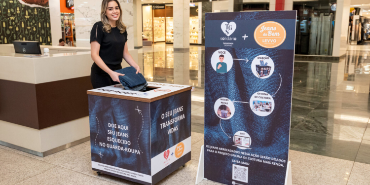 TGS Solidário lança campanha para arrecadação de peças jeans
