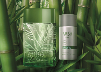 Arbo Puro traz a harmonia de notas aromáticas, frescor e leveza do acorde bambu