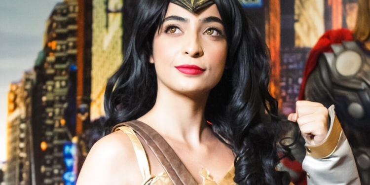 Mulher Maravilha e os Heróis apresentam espetáculo ‘O aniversário da Liga da Justiça’