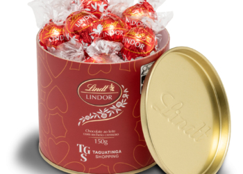 Dia dos Namorados: Taguatinga Shopping presenteia casais com chocolates Lindt e sorteio de carro zero km
